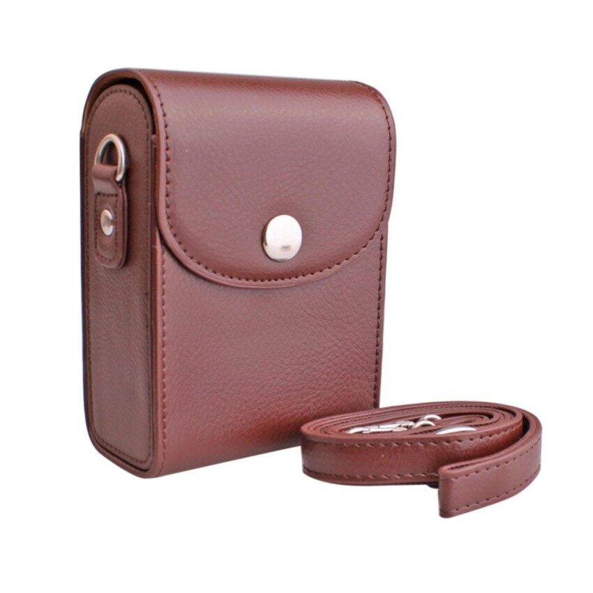 Kantong Kamera Berkualitas Tinggi Ringan PU Kulit Kamera Tas Casecover Kantung untuk Canon G9X G7X G7XII SX720 & SX710 SX700 N100sx280 SX275 SX260 SX240 A4000 A95 Sheng HOTT 488-Internasional
