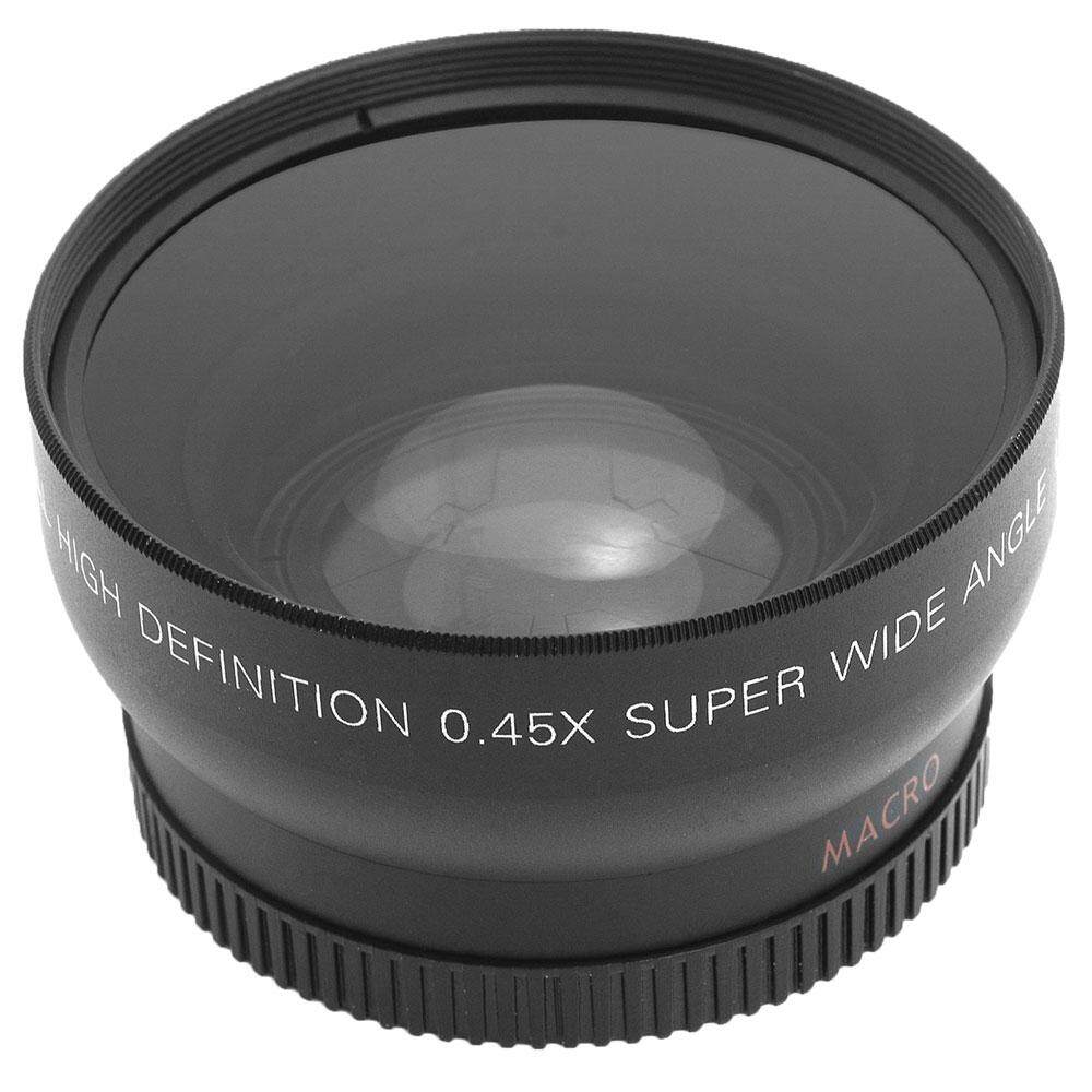 Langsung Menghukum Mati 58 Mm 0.45X Fisheye Makro Sudut Lebar Lensa untuk Nikon (Hitam)-Intl