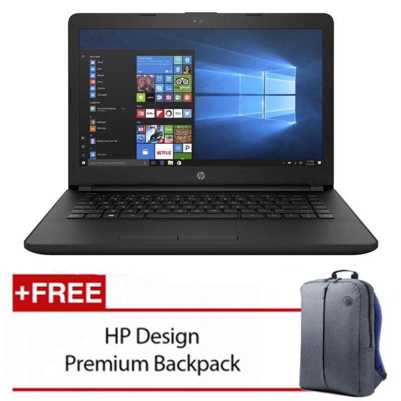 HP 14-bs580TU 14 Laptop Black ( i3-6006u, 4GB, 1TB, Intel, W10H ) Malaysia