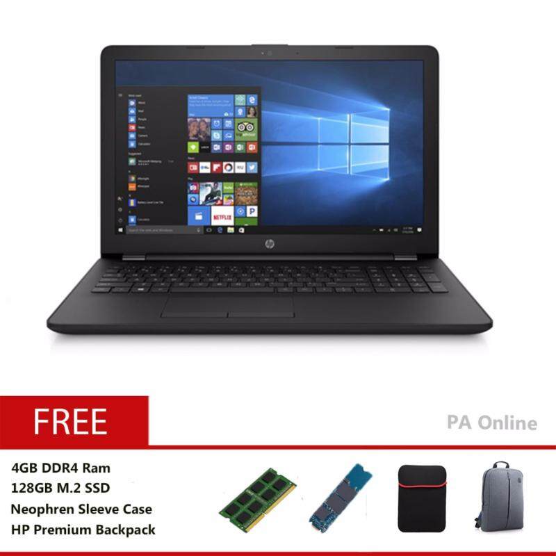HP 15-BS641TX (128GB SSD)- Intel Core i5-7200u/8GB DDR4 Ram/128GB SSD+1TB HDD/15.6 FHD LED/2GB Radeon Graphic R7/Win 10/2 Years Malaysia