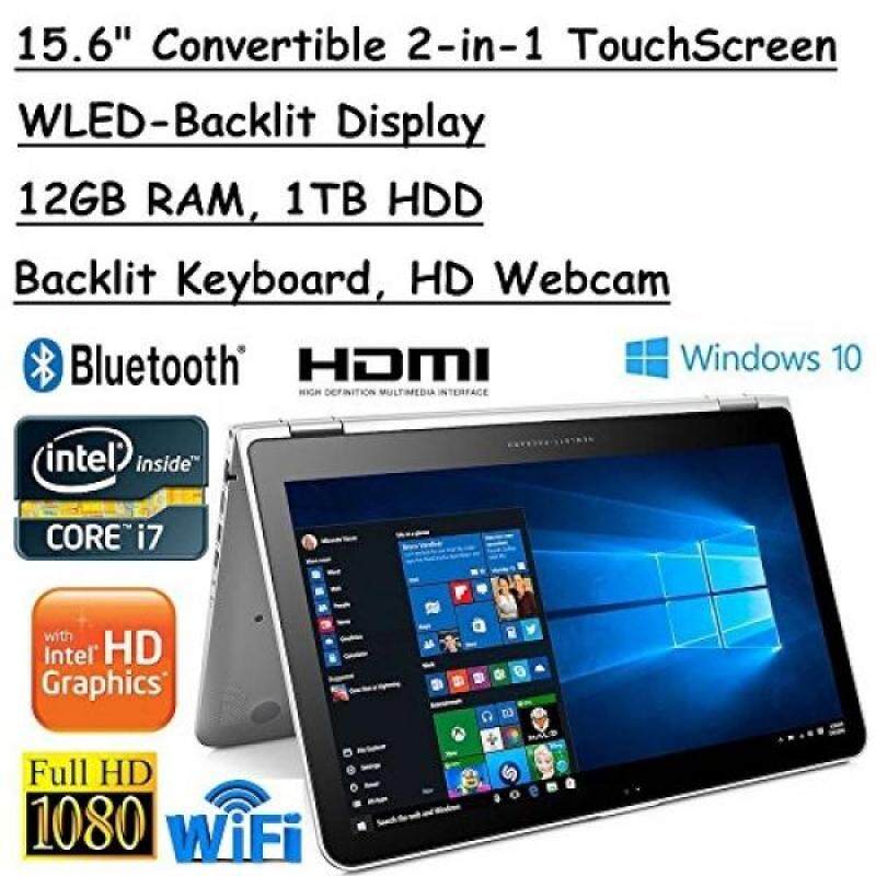 HP Envy x360 Convertible 2-in-1 Full HD IPS 15.6-Inch Touchscreen Laptop (Intel Core i7-7500U, 2.7GHz, 12GB RAM, 1TB HDD, Backlit Keyboard, HDMI, Bluetooth,802.11ac, Windows 10) Malaysia