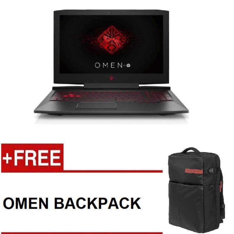 HP OMEN 15-CE030TX (i7-7700HQ, 15.6, 8GB DDR4, 1TB+128GB SSD,GTX 1050Ti 4GB,WIN10,NO ODD,2 YR WARRANTY) FREE OMEN BACKPACK Malaysia