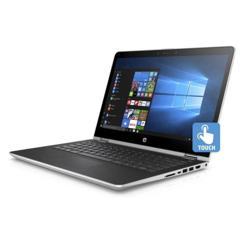 HP Pavilion X360 14-ba063TX 14 Touch Laptop Silver (i3-7100U, 4GB, 500GB, 940MX 2GB, W10) Malaysia