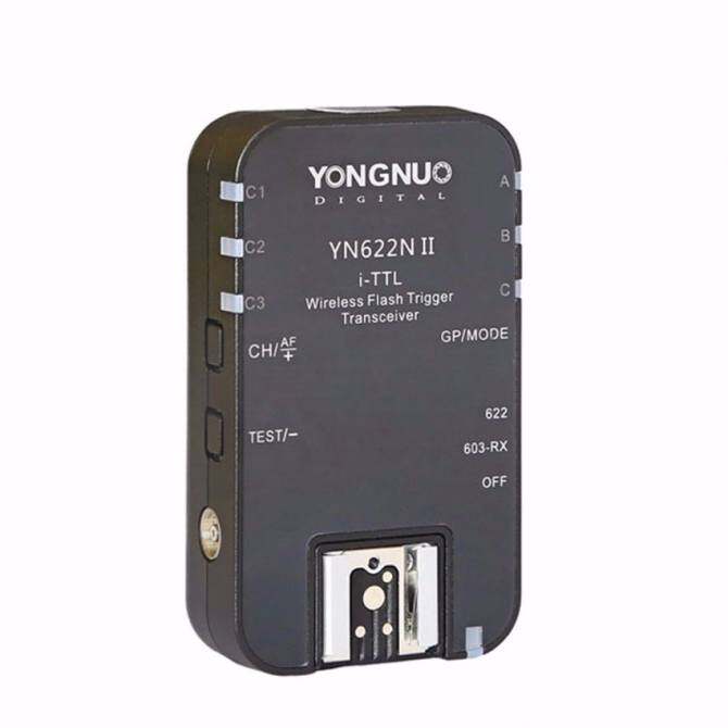 (IMPORT) YONGNUO YN-622N II TTL Wireless Flash Trigger for NikonD800 D700 D600 D610 D300 - intl