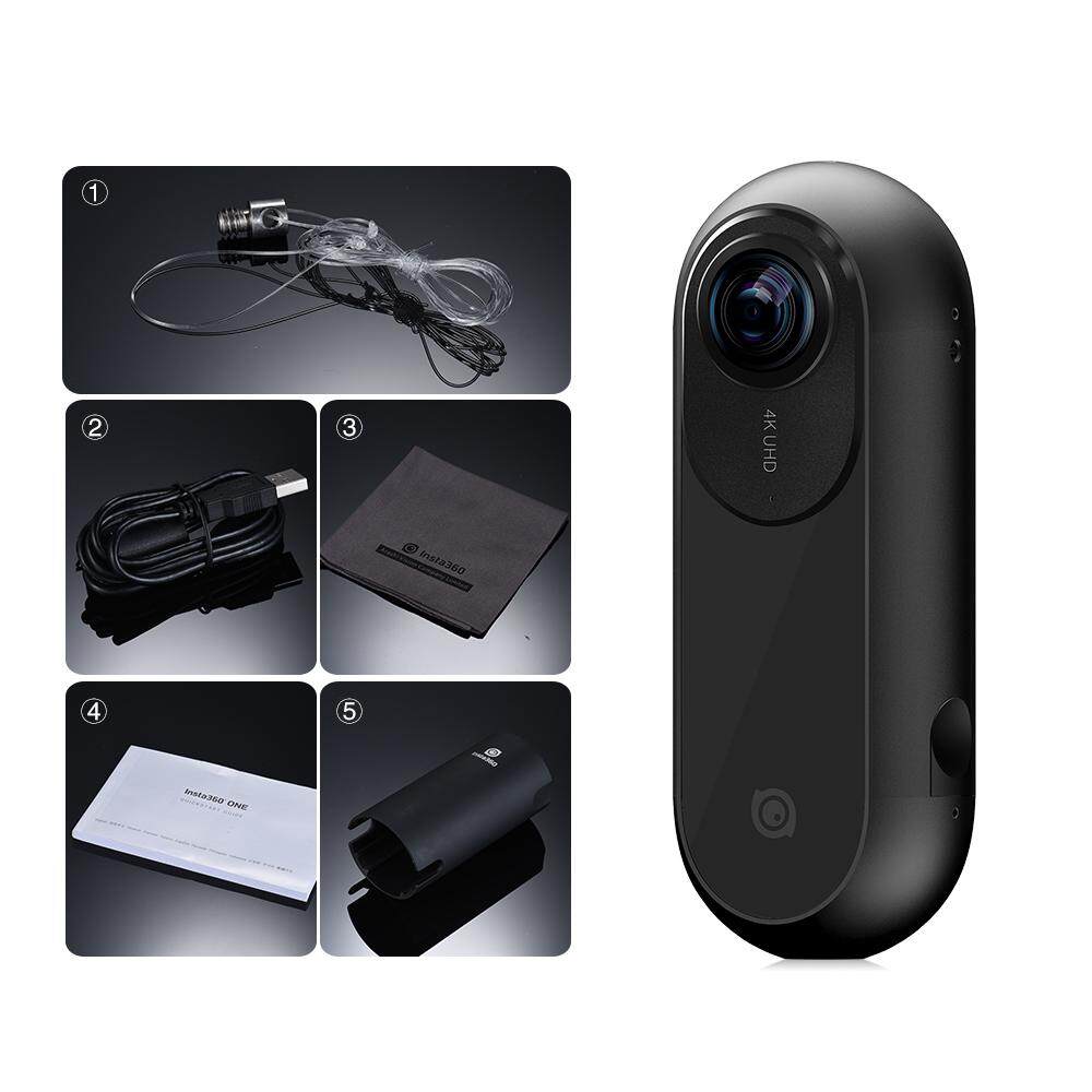 [Flash sale] Insta360 ONE 4K 360° VR Video Action Sports Camera 24MP 120fps 6-Axis Gyroscope Support APP Free Capture Object...