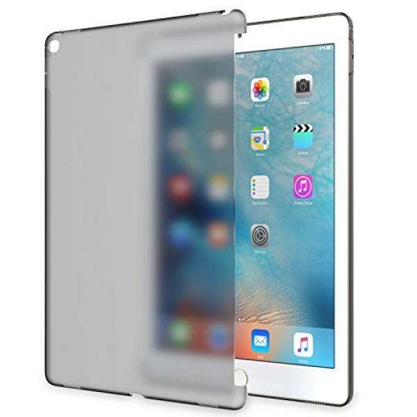 Ipad Pro 12.9 Case-Moko Buram Transparan Plastik Keras Tipis Pelindung Punggung HP untuk iPad Pro 12.9 2015 Rilis Tablet, Buram Hitam-Intl