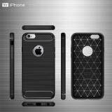 IPhone 6 Plus Case, iPhone 6s Plus Case, Soft Silicone Protection Shock Absorption Cover and Carbon Fiber Design Phone Casing