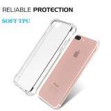 IPhone 7 cộng với vỏ điện thoại, iPhone 8 cộng với vỏ điện thoại, Silicone rõ ràng chống sốc bìa trong suốt nhựa TPU mềm Vỏ Ốp