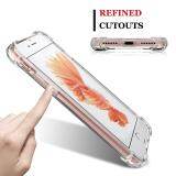 IPhone 7 cộng với vỏ điện thoại, iPhone 8 cộng với vỏ điện thoại, Silicone rõ ràng chống sốc bìa trong suốt nhựa TPU mềm Vỏ Ốp
