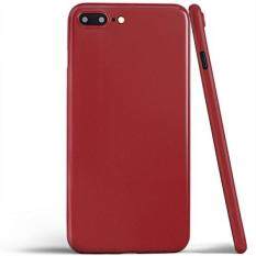 iPhone 8 Plus Case, Thinnest Cover Premium Ultra Thin Light Slim Minimal Anti-Scratch Protective - For Apple iPhone 8 Plus totallee Special Edition (Jet Red)