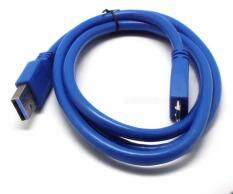 Ishowmall 1 M/3FT USB 3.0 Ke MICRO B Power + Data Sync Tali Kabel untuk Eksternal Hard Disk Drive HDD