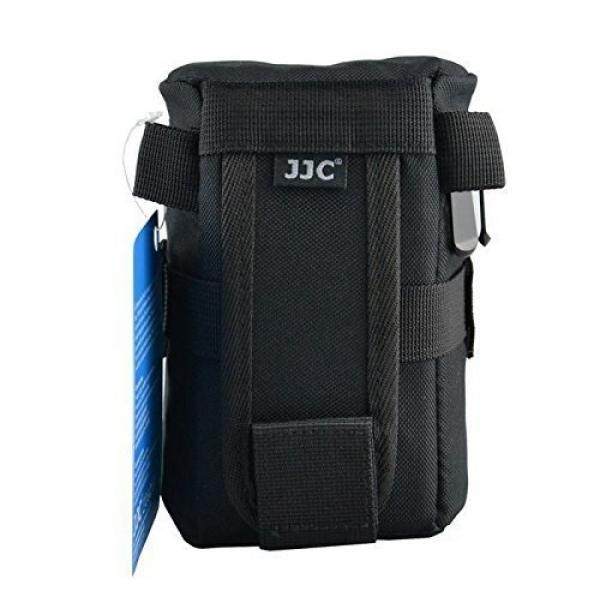 JJC DLP-2 Deluxe Lens Pouch for CANON LENS EF 35mm 50mm, NIKON AF-S DX NIKKOR 16-85mm TAMRON AF 18-270mm,18-200mm F/3.5-6.3,SONY OSS SEL5521 Nikon DX AF-S NIKKOR 55-200mm / 18-105mm / 18-200mm Canon ZOOM LENS EF 28-200mm / EF-S 17-55mm 17-85mm USM - intl