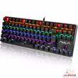 【JM GAMING MALAYSIA】AULA F2012 (SI-2012) CHROMA WIRED Rainbow TKL 87 Keys MECHANICAL GAMING KEYBOARD,1year warranty,dota2,league of legend,cs go overwatch,mobile legend - intl