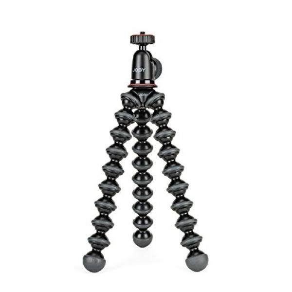 Joby JOBY GorillaPod 1K Kit. Compact Tripod 1K Stand and Ballhead 1K for Compact Mirrorless Cameras or devices up to 1k (2.2lbs). Black/Charcoal. - intl