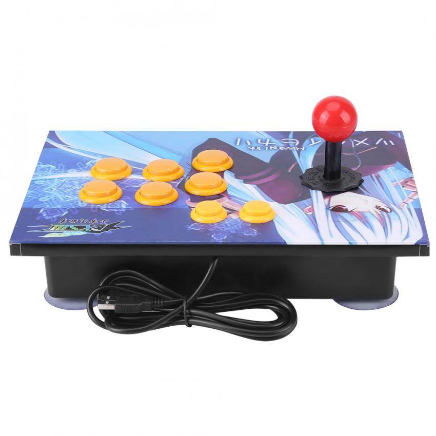 Cần Điều Khiển Nút Bấm USB Thiết Bị Điều Khiển Cho Trò Chơi Arcade Máy Tính PC-Quốc Tế