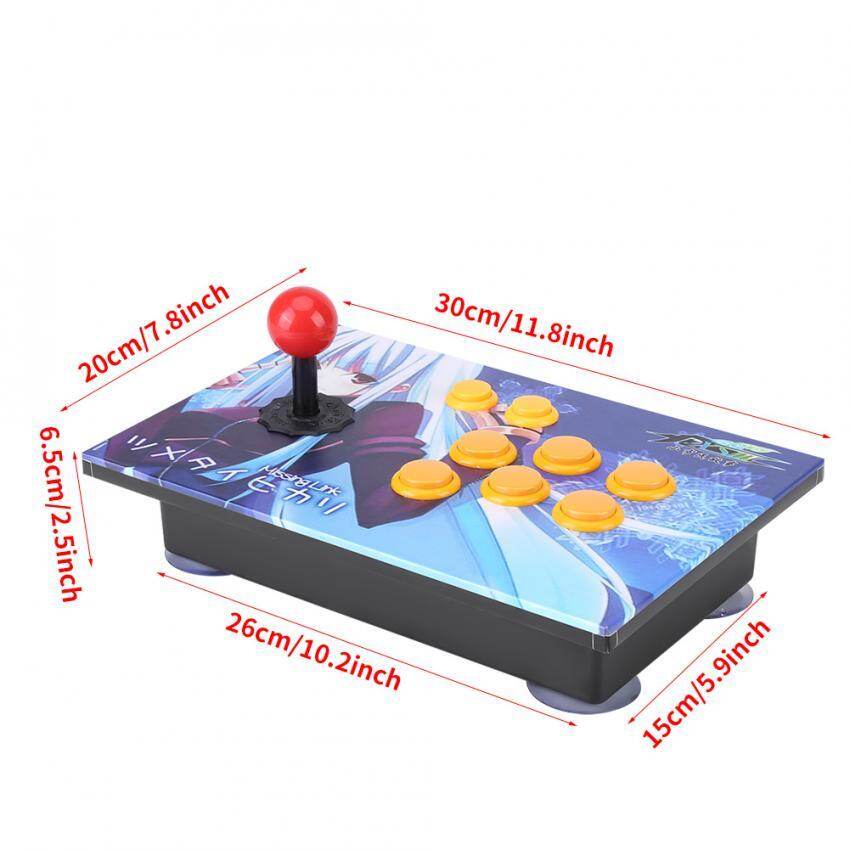 Cần Điều Khiển Nút Bấm USB Thiết Bị Điều Khiển Cho Trò Chơi Arcade Máy Tính PC-Quốc Tế