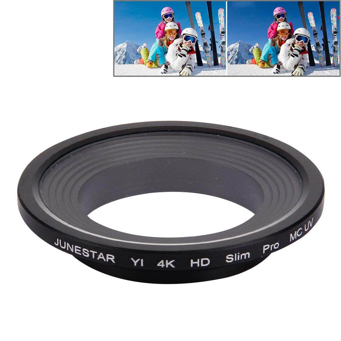 Junestar untuk Xiaomi Xiayi Yi II 4 K Olahraga Kamera Aksi Proffesional HD SLIM MCUV Filter Lensa-Intl