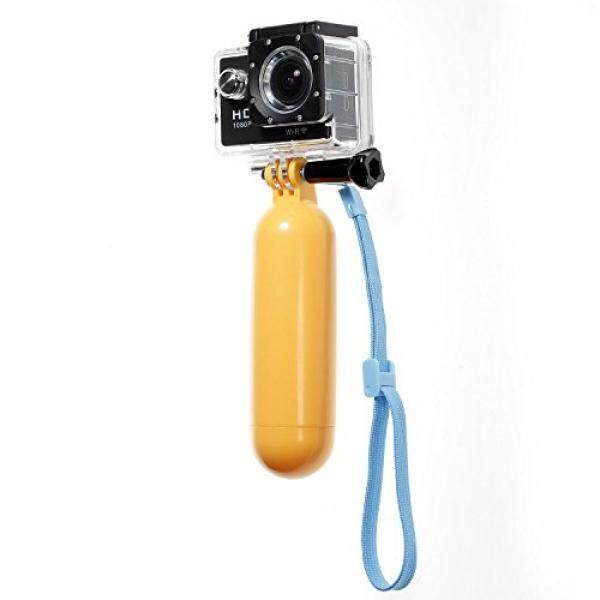 Jzk�� Universal Schwimmend Kamera Einbeinstativ Wasserdichte Kamera Selfie Tongkat Unterwasser Tauchen GoPro Handgriff Pegangan Tangan Griff F? R GoPro Pahlawan 2 3 3 + 4 5 SJ4000 SJ5000/Xiaomi Yi/SJCAM (Monopod Gelb) -Intl