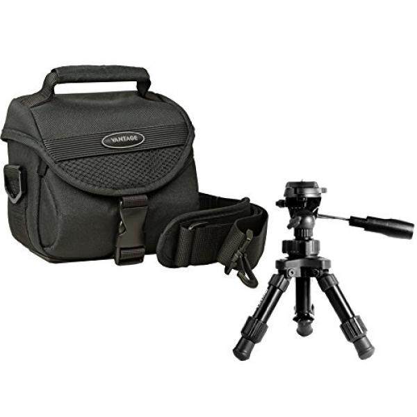 Kamera Foto Tasche Vantage TY4 Set MIT Makro Tischstativ Inkl. Stativtasche F? R Sony HX400V H400 RX10 Canon SX540 SX420 Nikon B500 B700 L840 L340 P900 P610-Intl