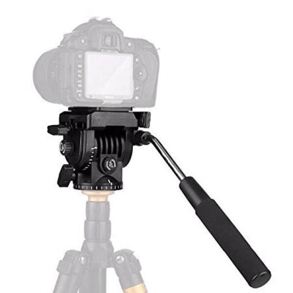 Kamera Stativ Tindakan Cairan Drag Pan Kepala 1/10, 2 Cm Schnellwechselplatte F? R Perkakas Bertualang DSLR Kamera Camcorder Shooting Filmen-Intl