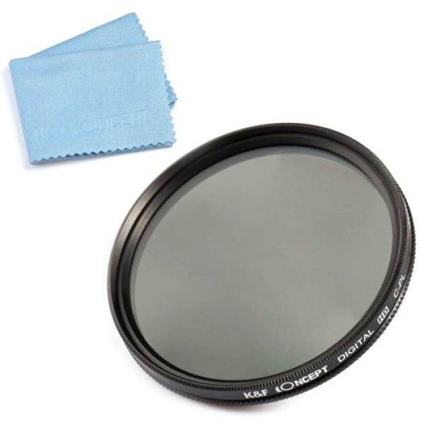 K & F Concept 58 Mm Slim Filter CPL Objektiv Zubeh? R Objektivfilter Kamera Zubeh? R F? R Canon 600D EOS M M2 700D 100D 1100D 1200D 650D DSLR Kamera + Reinigstuch F? R Objektive-Intl