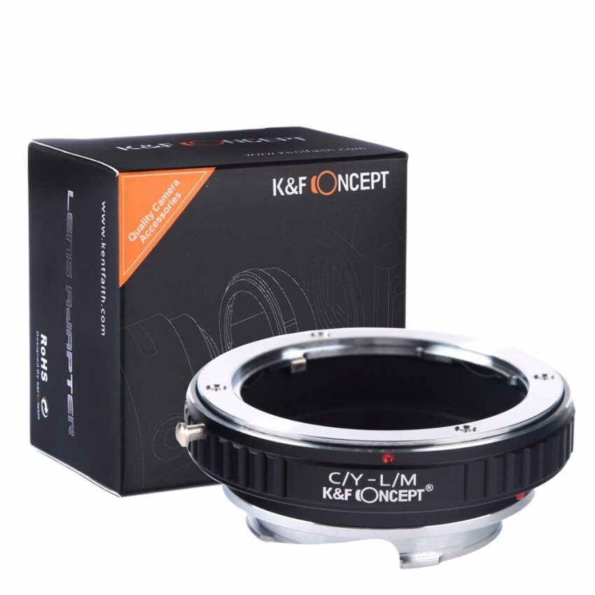 K&F Concept adapter for Contax Yashica mount lens to Leica Mcamera M-P M240 M10   - intl