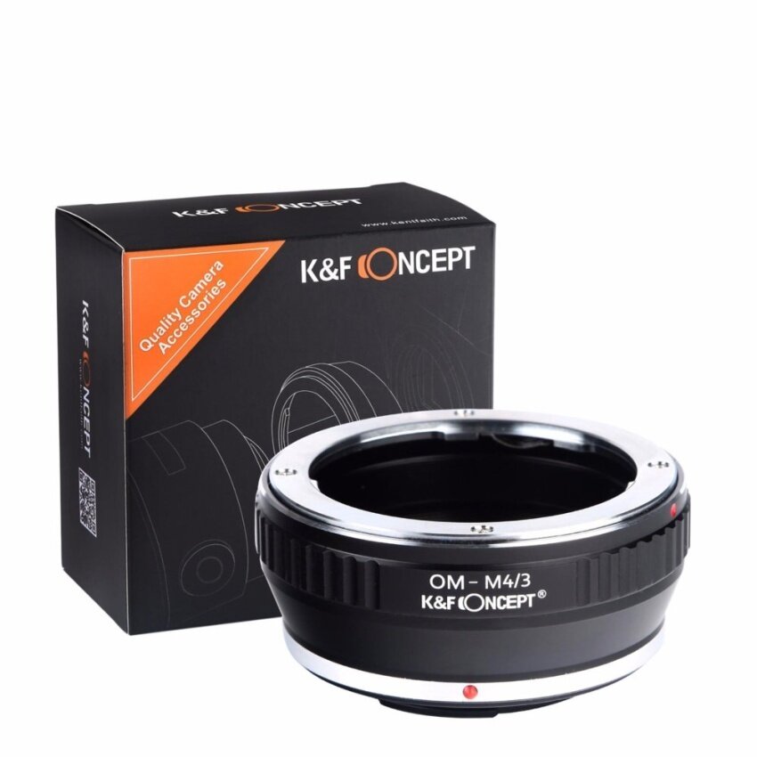 K & F Adaptor Concept untuk Om Olimpus Mount Lensa untuk Micro 4/3 Kamera E-P1 EP-2-Intl