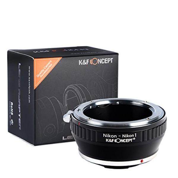 K & F Concept Nikon-F AI Objektiv Adaptor F? R Nikon-1 Kamera S-Serie Nikon 1 S1 S2 J-Serie J1 J2 J3 J4 J5 v-Serie V1 V2 V3 Aw-Serie AW1 Systemkamera Lensa Kamera Objektivadapter Bajonett ADAPTER-Ring-Intl