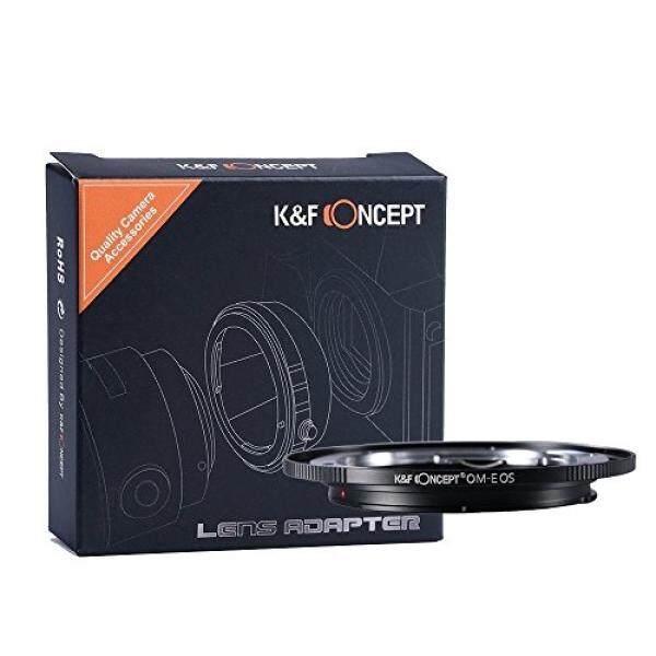 K & F Concept Om Olimpus Canon EF EOS Objektiv Adaptor 5D Mark II 7D 20D 60D 70D 100D 400D 450D 500D 550D 600D 700D 1000D 1100D Adapterring Lensa EFS Camera Kamera Bajonett Kiss-X T2I T3 XS XSI T1i Pemberontak -Intl