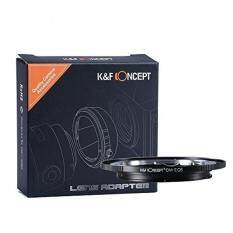 K&F Concept Olympus OM Canon EF EOS Objektiv Adapter 5D Mark II 7D 20D 60D 70D 100D 400D 450D 500D 550D 600D 700D 1000D 1100D Adapterring EFS lens camera Kamera Bajonett Kiss-x T2I t3 XS XSI t1i Rebel