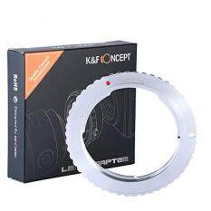 K&F Concept Pentax-K PK Canon EF EOS Objektiv Adapter 5D Mark II 7D 20D 60D 70D 100D 400D 450D 500D 550D 600D 700D 1000D 1100D Adapterring EFS camera Kamera Bajonett Kiss-x T2I t3 XS XTI XSI t1i Rebel