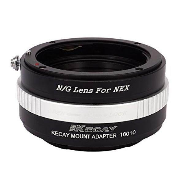 Kecay?? Objektiv Adaptor Dudukan Cincin Objektiv Adapterringe F? R Nikon Tipe G DX AFS Objektiv Auf Sony NEX E-Gunung Kamerageh? menggunakan, Sony NEX-3, NEX-3C, NEX-5, NEX-5C, NEX-5N, NEX-5R, NEX-6, NEX-7, NEX-F3, NEX-VG10, VG20-Intl