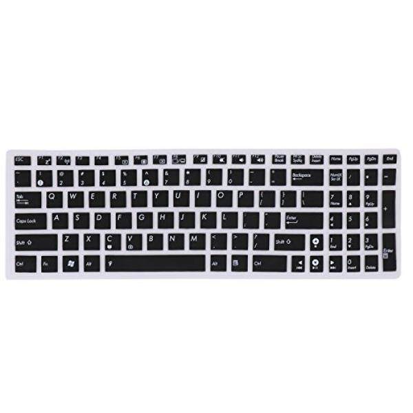 Keyboard Cover Silicone Rubber Skin for ASUS 15.6 inch F555 F555LA/LB/LD/LJ F556UA P2540UA GL502VS UX501VW X540LA/SA X550ZA K501UX K501UW GL552VW Laptop US Layout - intl