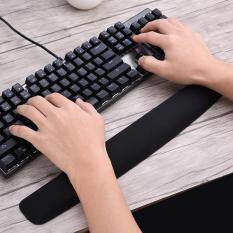 Up to 50%off Keyboard Wrist Rest Pad Ergonomic Support Silicone Pads Pain Relief For 104-Key Keyboards Malaysia