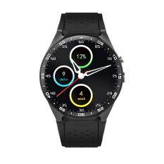 Kingwear KW88 3G WCDMA Smartwatch Phone 1.39 inch UHD AMOLED Full Round Screen MTK6580 Quad-core 1.3GHz CPU ROM 4GB + RAM 512MB Android 5.1 OS 2.0MP Camera Pedometer Heart Rate Smart Watch for iPhone 6 6S Plus Samsung S6 S7 Plus iOS Android Smartphones