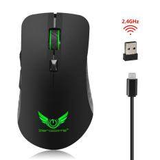 Kobwa Wireless Gaming Mouse,Ergonomic Game Computer Mice With 6 Buttons 7 Changing Color For PC Computer Laptop Gaming Players Malaysia