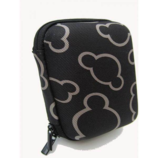 Kolay-Hardcase Kameratasche Schwarz F? R Nikon Coolpix S3500/S3300 Fotocamera Digital Schwarz-Intl