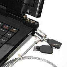 Laptop Notebook Netbook Keamanan Anti-Theft Kunci Pelindung Kabel Jaringan 2 Kunci