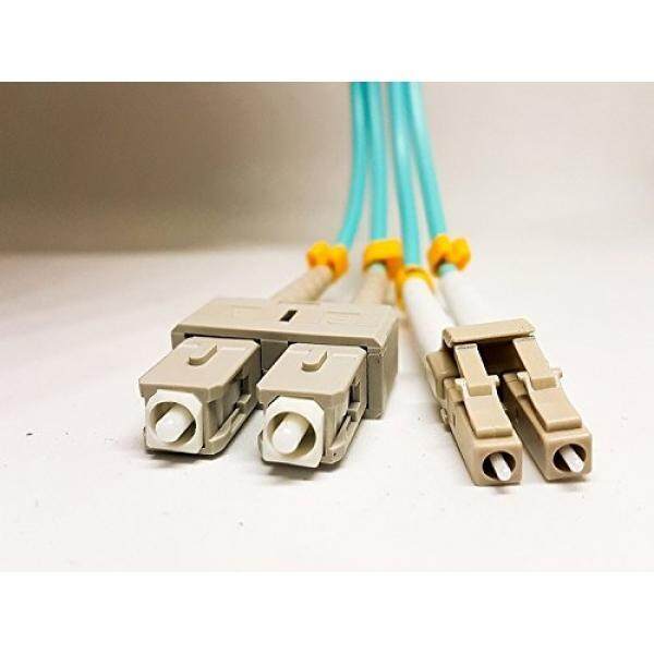 LC Ke SC OM3 10 GB Kabel Stiker Multimode Serat Optik. israel Teknologi Terdepan, OM3, serat Rangkap 50/125 Ofnp Mikron Serat Stiker Kabel SC Ke SC 30 M (98.42ft), Kabel SFP, 3 Mm PVC. Oleh Yushong-Internasional