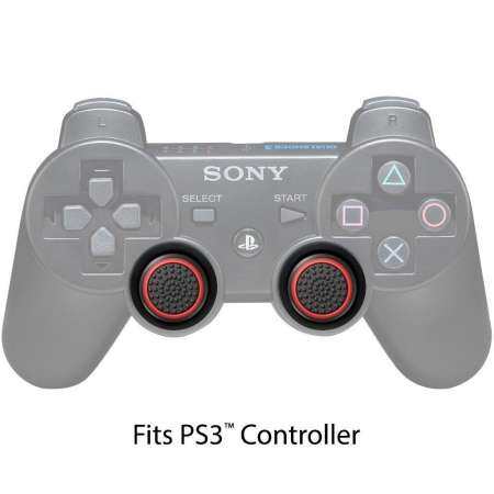 Fosmon [ชุด 4] คอนโทรลเลอร์การควบคุมจอยสติ๊กแบบอะนาล็อกแท่งนิ้วหัวแม่มือ Grips สำหรับ PS4 - นานาชาติ