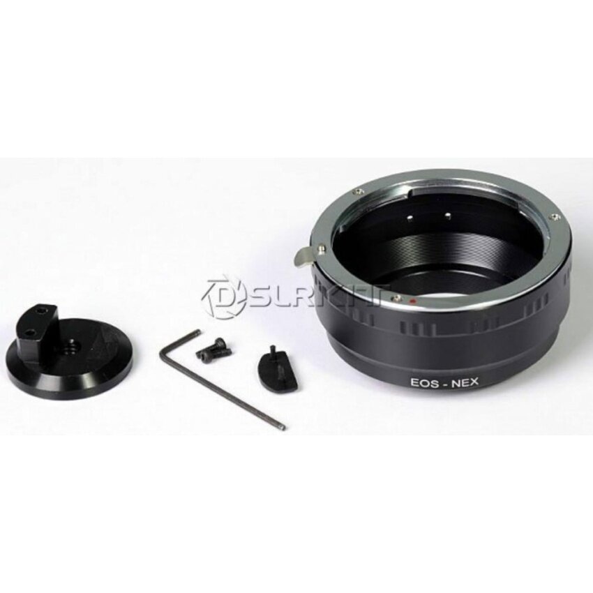 Adaptor Lensa Cincin dengan Tripod 1/4 Mount untuk Canon Lensa EOS Andsony NEX E Mount EF S NEX 7 5 3- intl-Intl