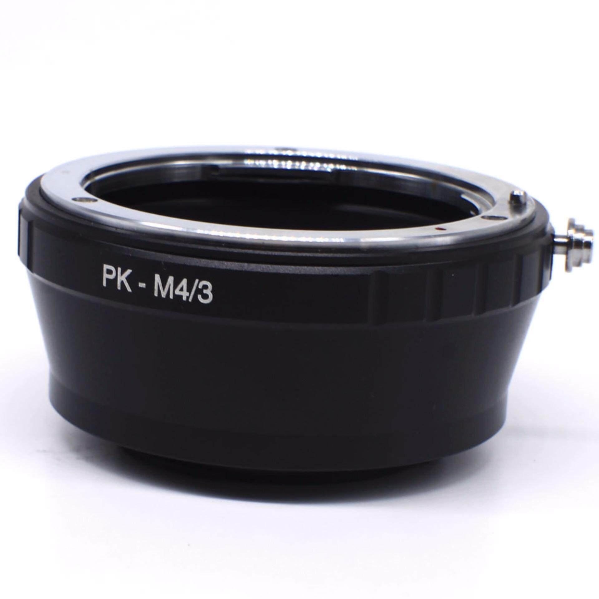 Lensa Dudukan Adaptor Lingkaran Paduan Bahan Aluminium untuk PK-M4/3 Lensa Adaptor Dudukan Lingkaran Kamera Adaptor untuk E-P1L EP-2 untuk G1 GH1 GF1 G2 G10-Internasional