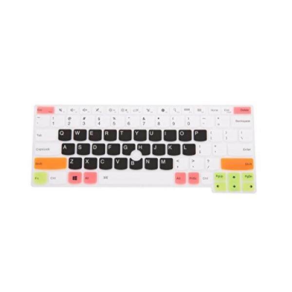 Leze - Ultra Thin Soft Keyboard Skin Cover for ThinkPad X230S,X240,X240S,X250 X260 X270,S1 YOGA,YOGA 260,Yoga 370,ThinkPad X1 Tablet Laptop - White Black - intl