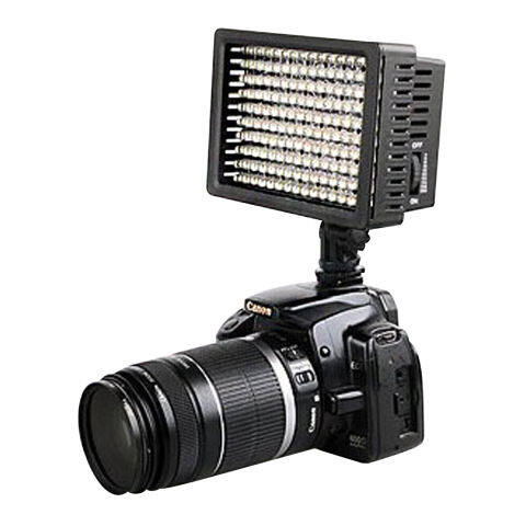 Lightdow Pro LD-160 LED Video Lamp Light untuk Canon Nikon Kamera DV Camcorder-Intl 2