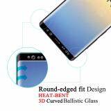 LUOWAN [2 Gói] Galaxy Note 8 Cường Lực Bảo Vệ Màn Hình, kính Cường Lực Bảo Vệ Màn Hình Cover [3D Cong Full Độ Phủ]] Cho Galaxy Note 8 6.3 Inch