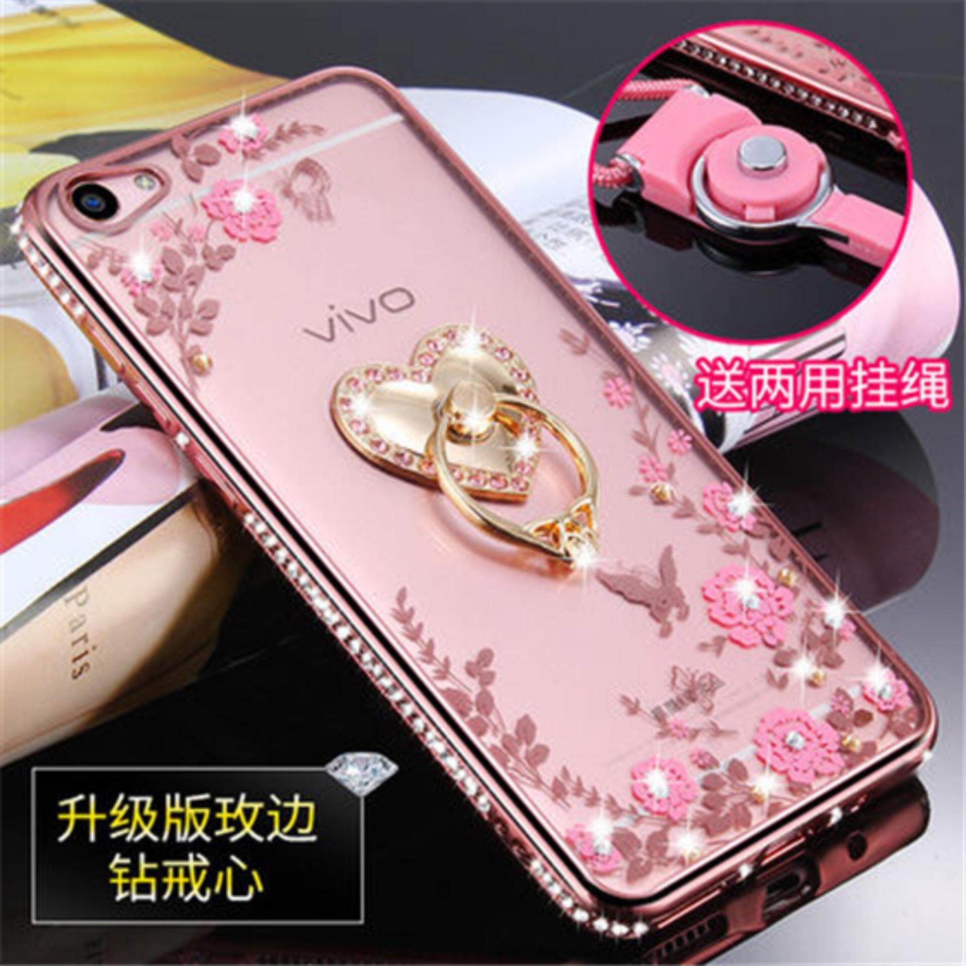 Luxury Rhinestone Phone Case Cover Finger Rotated Ring Holder 50 Inch Case Luxury 3d Soft Plastic Case Coque Source · Luxury For Source