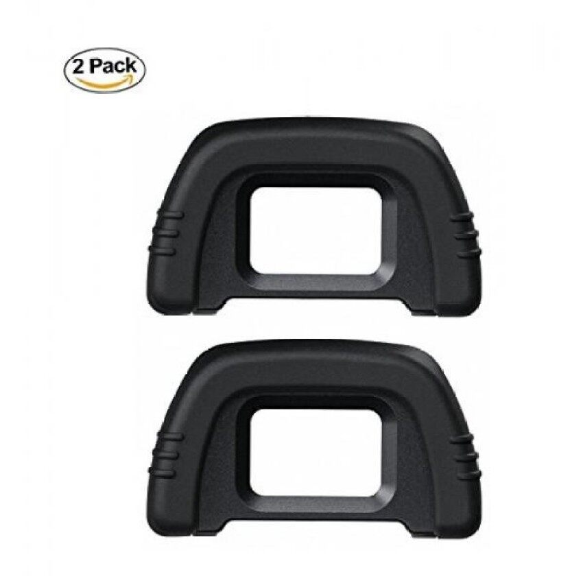 Lxh Dk-21 Hitam (2 Pack) Eyecup Lensa Mata Viewfinder Sarung Pelindung Anda Nikon D90, D80, d70, D70s, D60, D50, D40, D40s, D100, D200, D300, D600, d610, D750, D3000 & Amp; D7000 DS Kamera Menggantikan Nikon Dk-21-Internasional