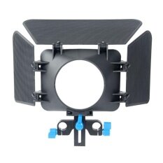 M1 Kotak Matte Naungan Kamera untuk 15 Mm Joran Pancing Mengikuti Fokus Rig Kamera Kandang