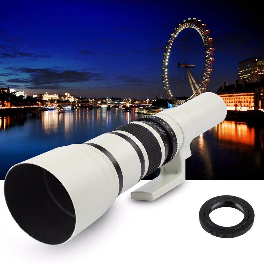 Magideal 500 Mm F/6.3 Tele Tetap Prima Lensa + T2 Adaptor Lensa Cincin untuk Nikon-Intl