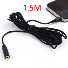 Marsnaska 1.5/3/5mm Male to Female Earphone Headphone Stereo Audio Extension Cable Cord for Computer Malaysia